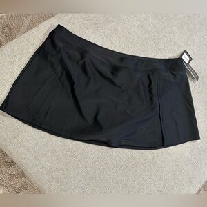 NWT Island Escape Plus Size Black Swim Bottoms